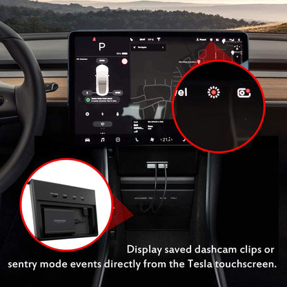 Old style hub USB hub for Tesla Model 3 (2017-2020)