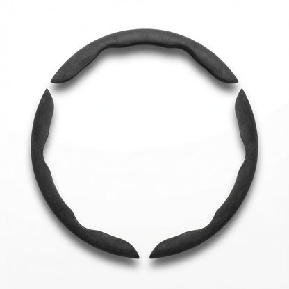 Premium Alcantara Anti-Slip Steering Wheel Cover for Model Y / Model 3 (3-Piece Set)