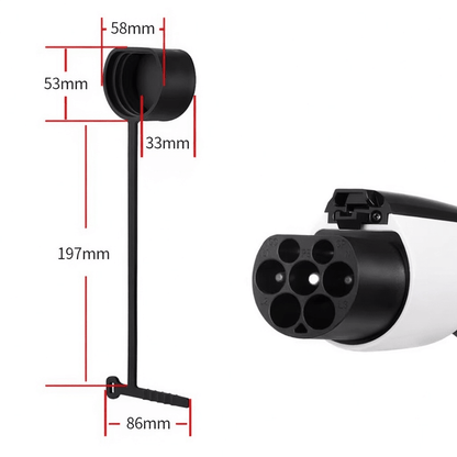 Premium Silicone Charging Port Dust Cover for Model 3 / Y / S / X | TESERY