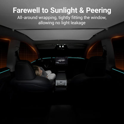 Privacy Side Window Shades for Model Y Juniper & Model 3 Highland (4PCS)