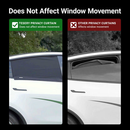 Privacy Side Window Shades for Model Y Juniper & Model 3 Highland (4PCS)