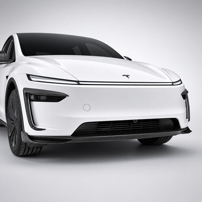 Real Carbon Fiber Front Bumper Corner Trim for Model Y Juniper / Model 3 Highland