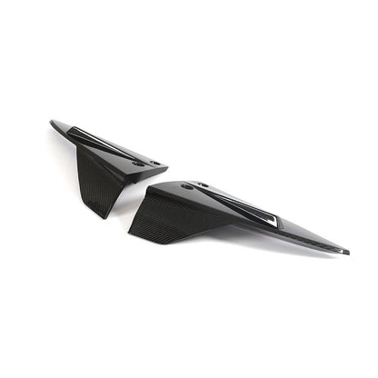 Real Carbon Fiber Rear Bumper Aprons for Model S | Clearance Sale