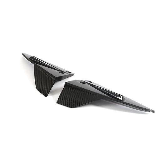Real Carbon Fiber Rear Bumper Aprons for Model S | Clearance Sale