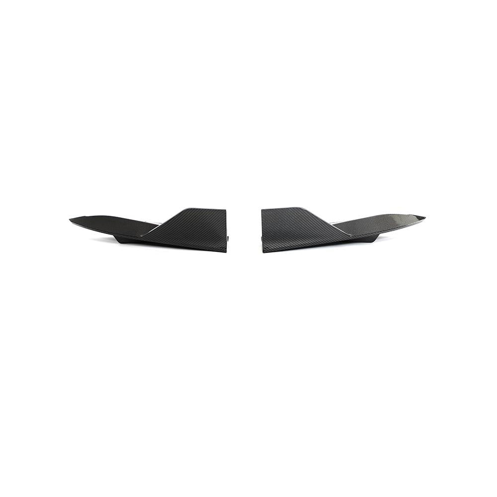 Real Carbon Fiber Rear Bumper Aprons for Model S | Clearance Sale