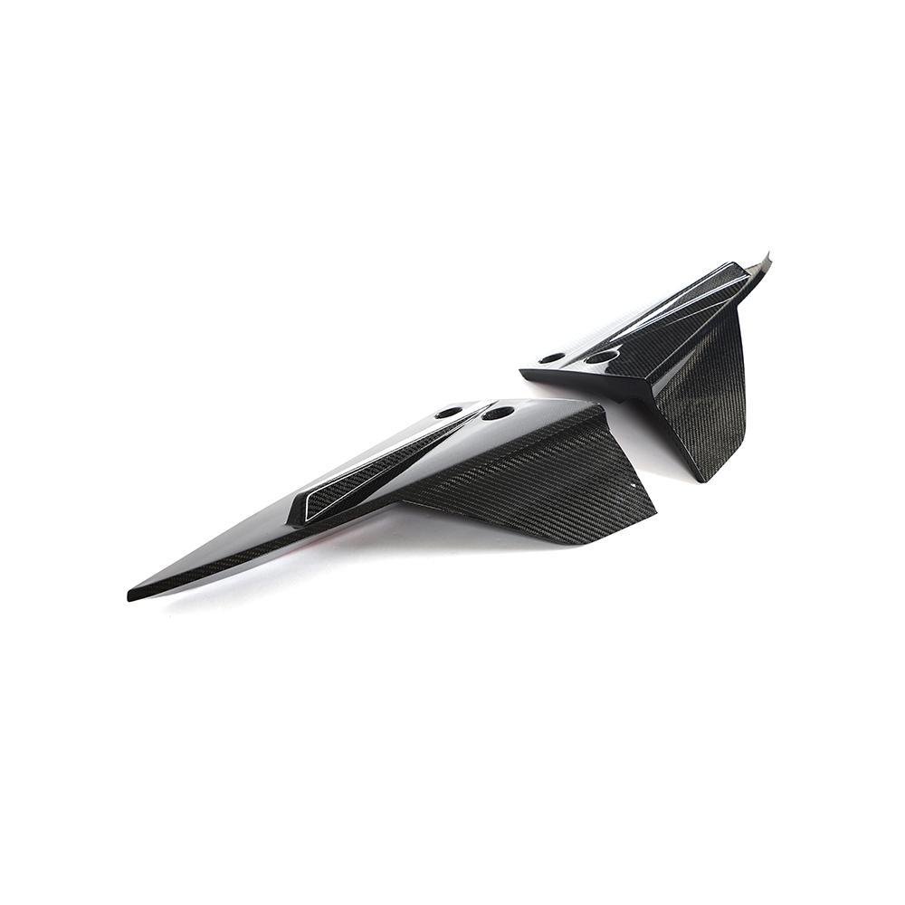 Real Carbon Fiber Rear Bumper Aprons for Model S | Clearance Sale