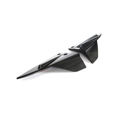 Real Carbon Fiber Rear Bumper Aprons for Model S | Clearance Sale