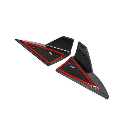 Real Carbon Fiber Rear Bumper Aprons for Model S | Clearance Sale