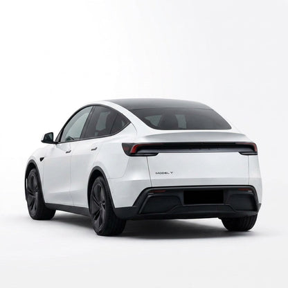 Real Carbon Fiber Rear Diffuser Bumper Trim for Model Y Juniper
