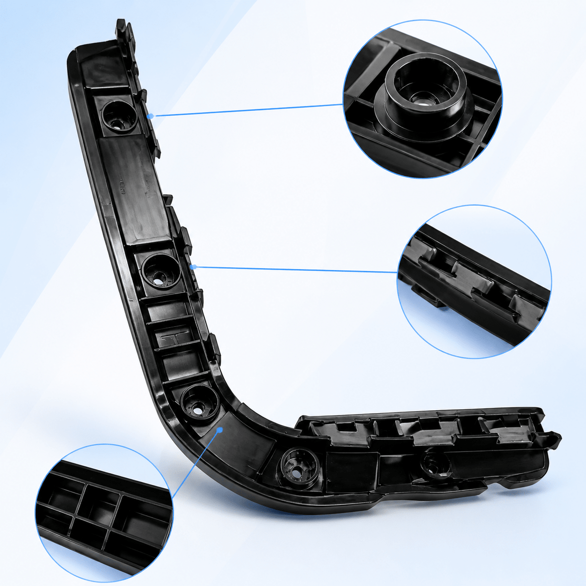 Rear Bumper Side Bracket for Model 3  (Left / Right / Pair)