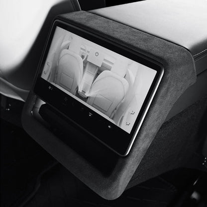 Rear Display Frame In Tumbled Leather for Model 3 Highland / Model Y Juniper / Model YL