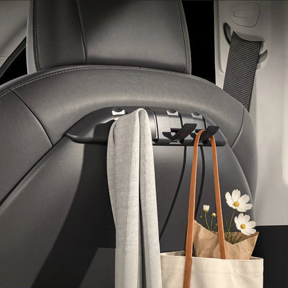 Rear Seat Back Hooks & Organizer for Tesla Model 3/Y | TESERY