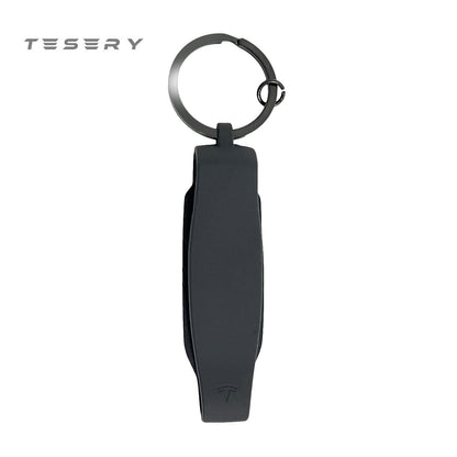 Silicone Key Fob Cover for Model S/X | Metal Buckle | Scratch Protection | OEM Quality