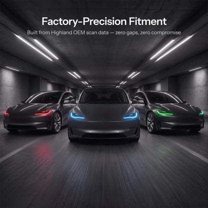 RGB DRL Module Upgrade Kit for Model 3 Highland丨OEM Ambient Sync