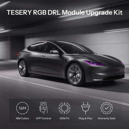 RGB DRL Module Upgrade Kit for Model 3 Highland丨OEM Ambient Sync