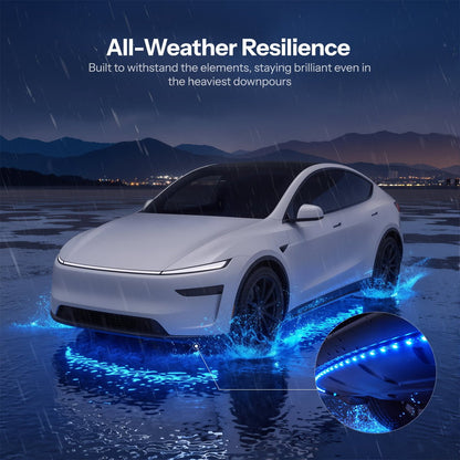 RGB Underglow LED Chassis Ambient Lighting Kit for Model Y Juniper/ YL / Model 3 Highland