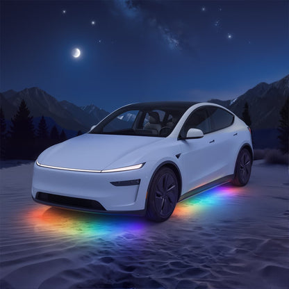 RGB Underglow LED Chassis Ambient Lighting Kit for Model Y Juniper/ YL / Model 3 Highland