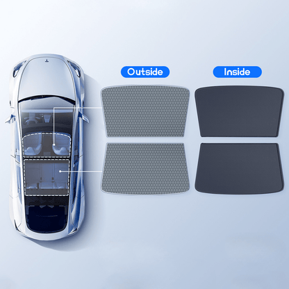 Glass Roof Sunshade for Tesla Model Y | TESERY
