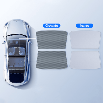 Glass Roof Sunshade for Tesla Model Y | TESERY
