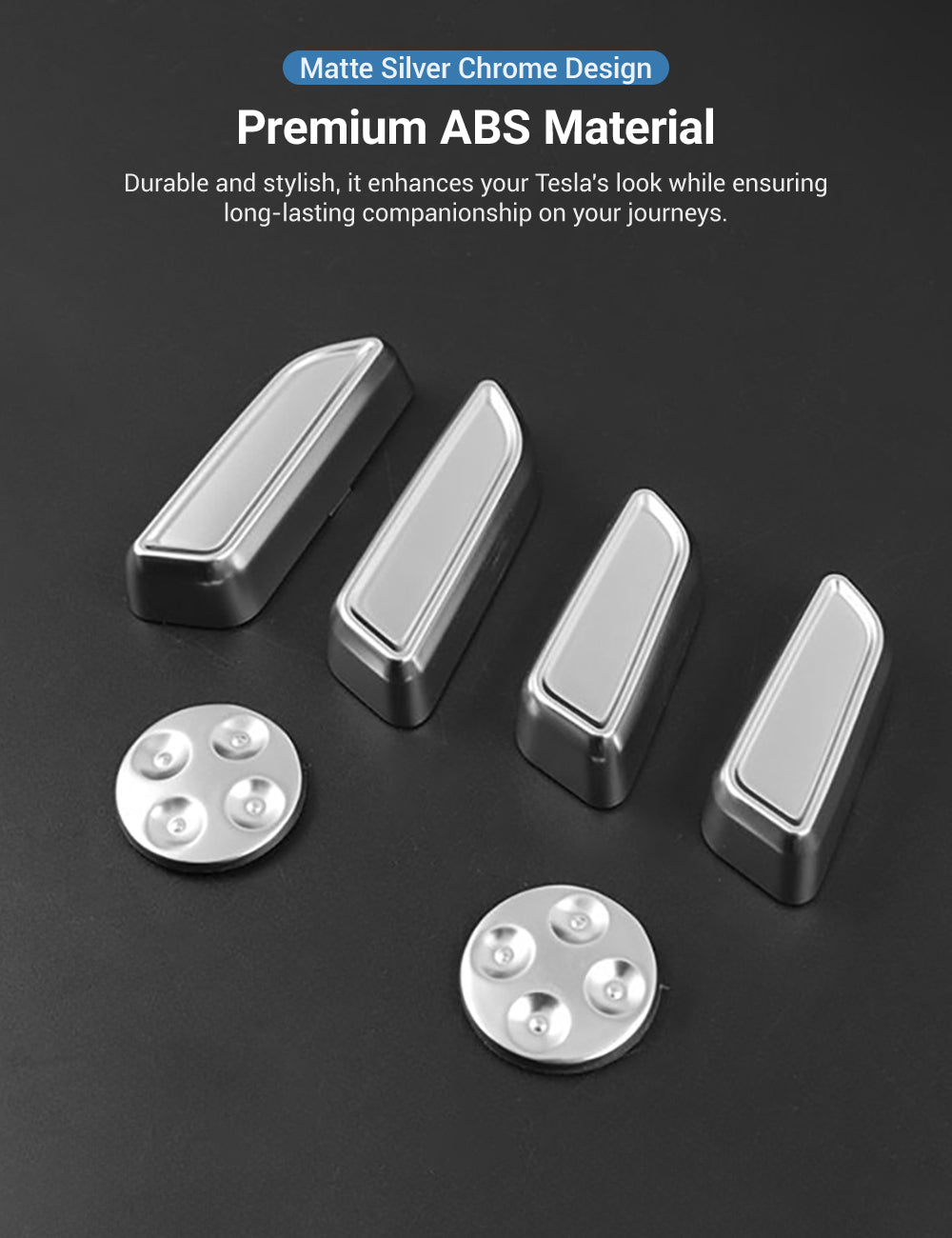 Seat Adjustment Button Cover for Tesla Model 3