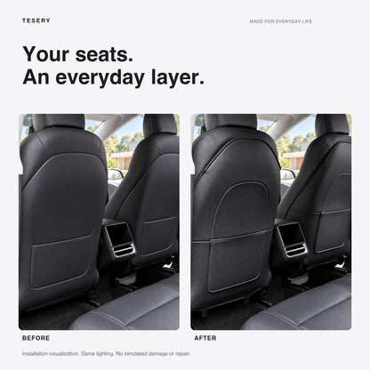 Seat Back Protector for Tesla Model 3 Highland & Model Y Juniper (2pcs)