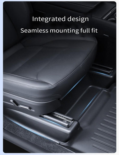 Seat Slide Rail Anti-Kick Guards for Model Y Juniper (5PCS) | TESERY