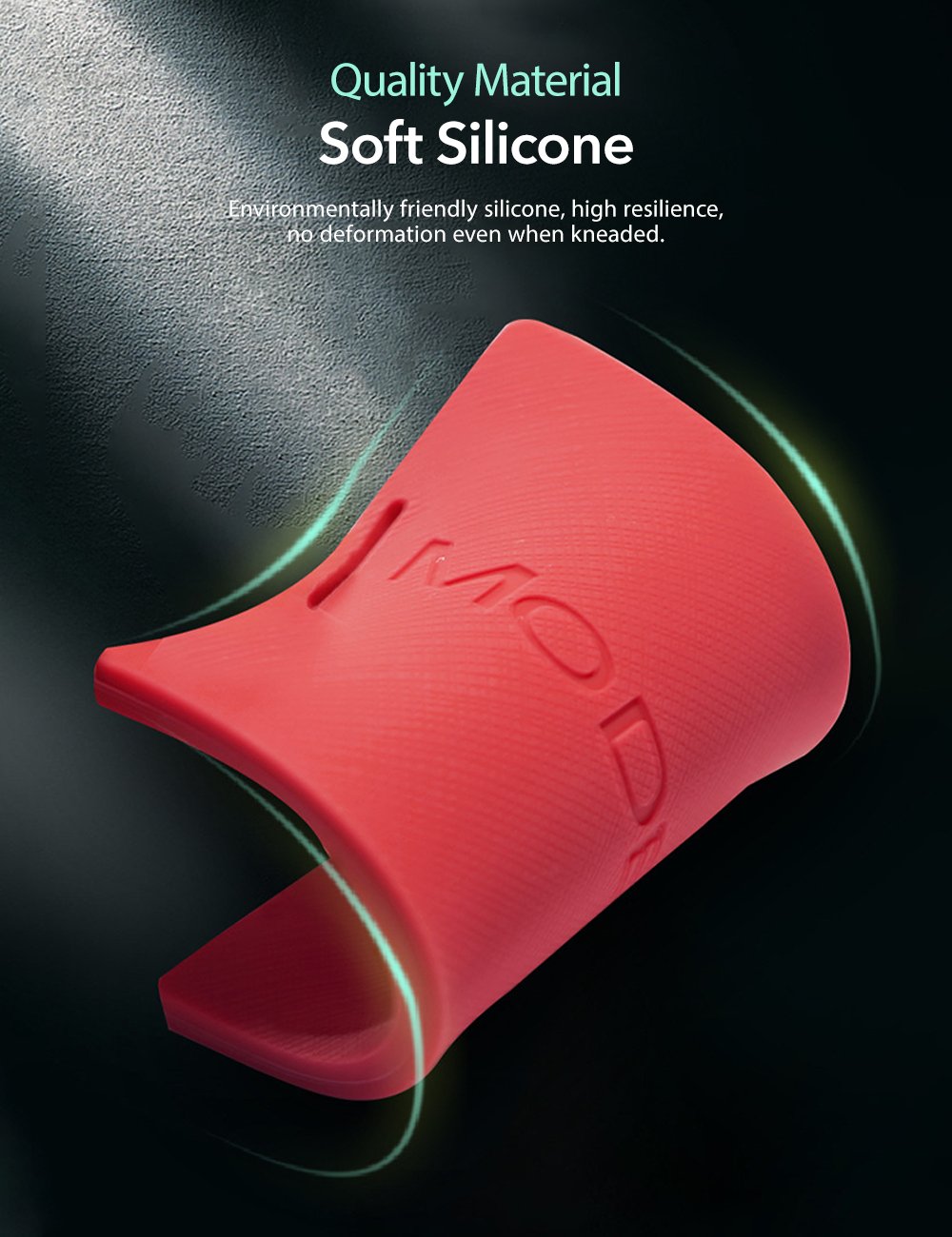 Silicone Key Card Holder for Model 3/Y | 2 Colors | Anti-Slip | Waterproof | Keychain Design