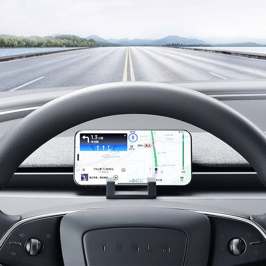 Silicone Phone Holder for Tesla Model 3 Highland & Model Y Juniper & Model YL