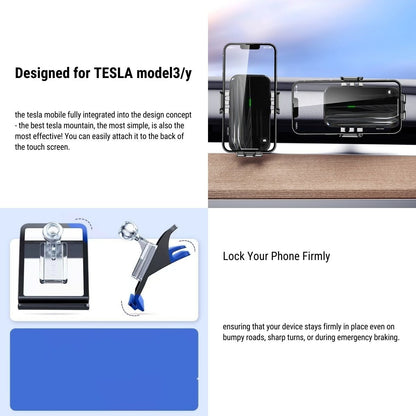Solar Mobile Phone Holder for Model 3/Y | TESERY
