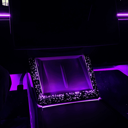 Starry Galaxy Wireless Charging Port Ambient Light for Model 3 Highland / Model Y Juniper