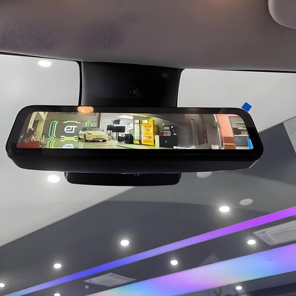 Flash Sale: Streaming Rearview Mirror Recorder for 9″ Model 3 Highland 丨Single Camera