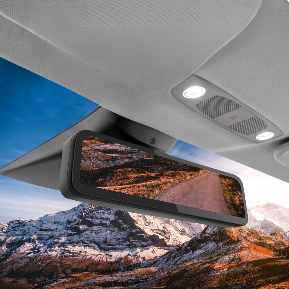 Flash Sale: Streaming Rearview Mirror Recorder for 9″ Model 3 Highland 丨Single Camera