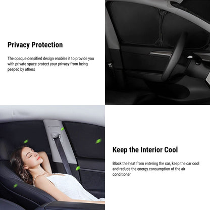 Sunshade Cover UV Blocking for Tesla Model X (12PCs)