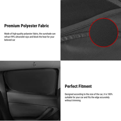Sunshade Cover UV Blocking for Tesla Model X (12PCs)
