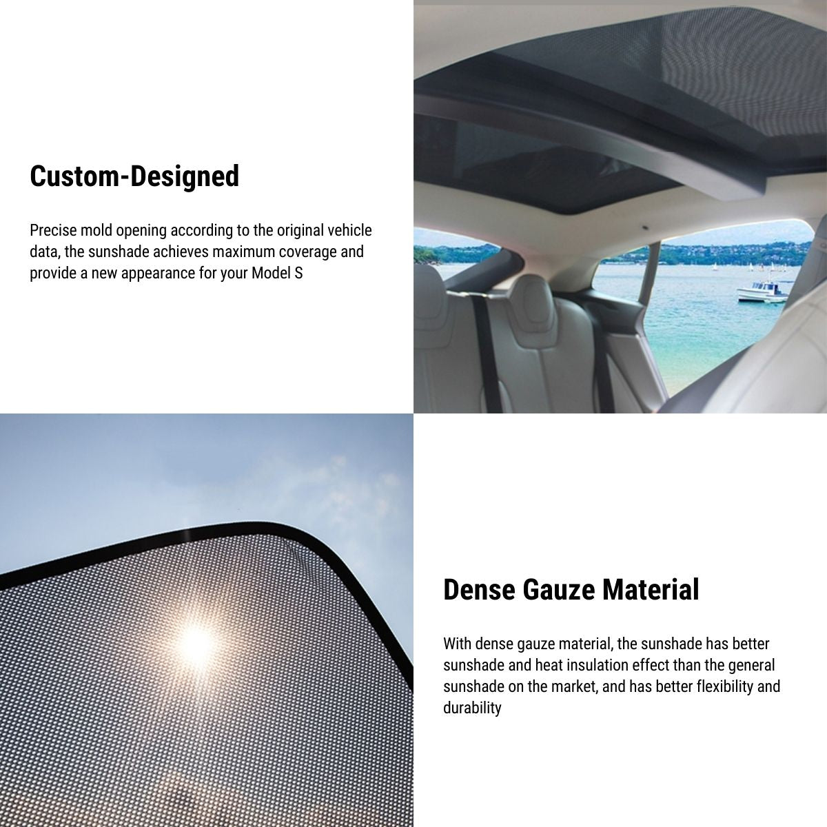 Sunshade for Tesla Model S