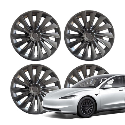 TESERY 18″ Blade Wheel Cover For Model 3 Highland (4PCS)