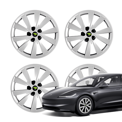 TESERY 18″ Hub Caps For Model 3 (4PCS)