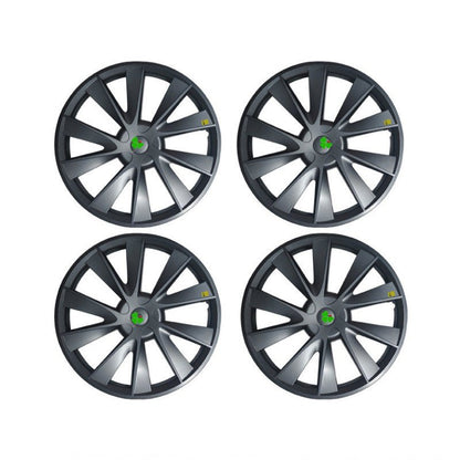 TESERY 18″ Hub Caps For Model 3 (4PCS)