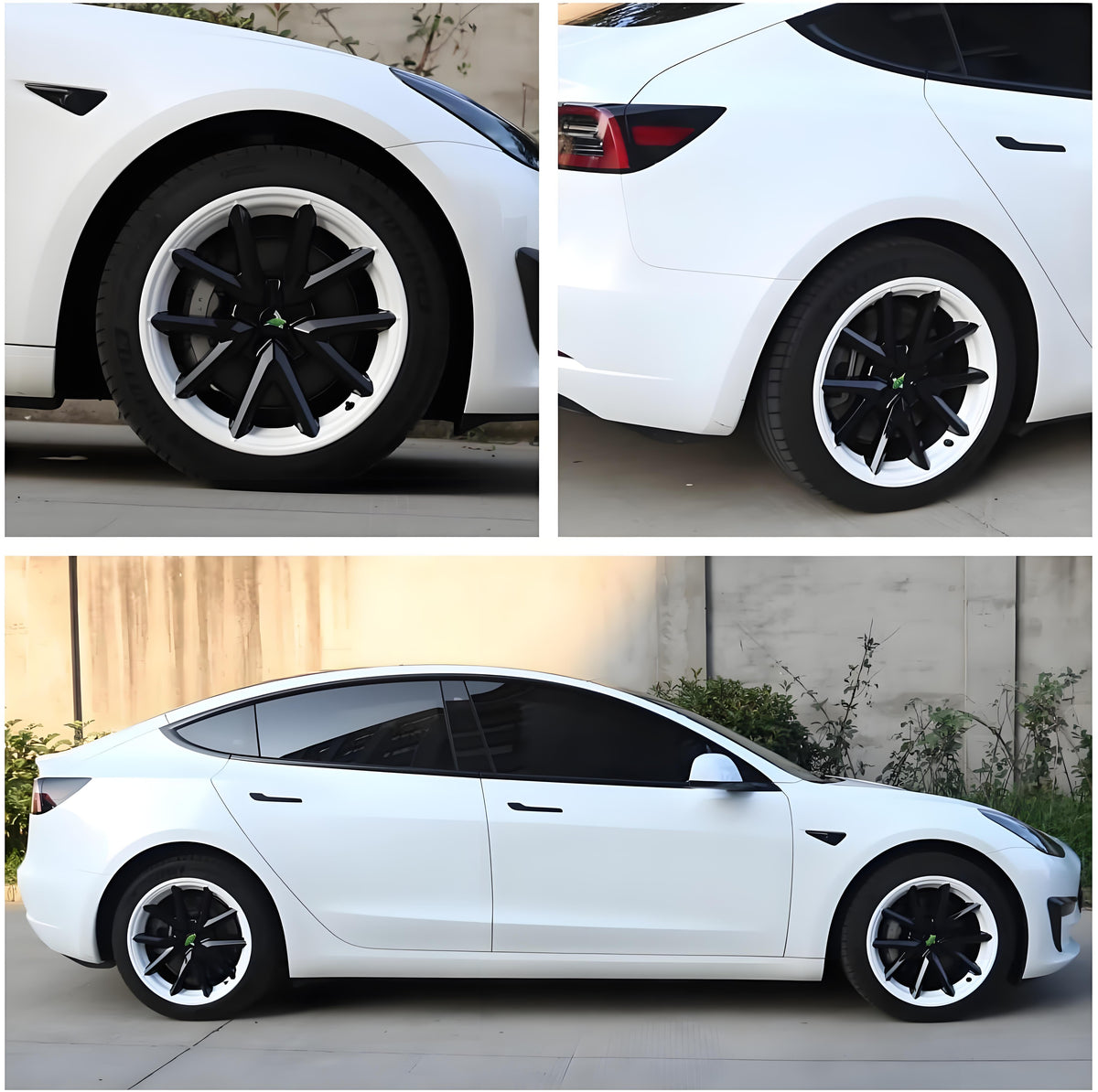 TESERY 18″ Wheel Covers For Tesla Model 3 (4PCS)