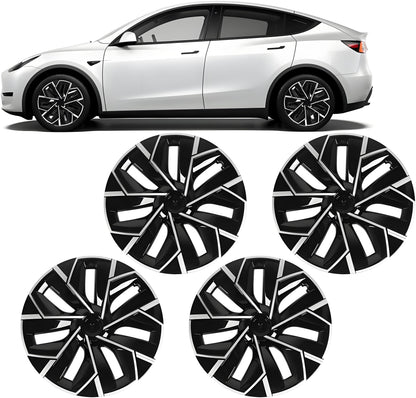 TESERY 19″ Trinan Wheel Covers for Model Y (4PCS)