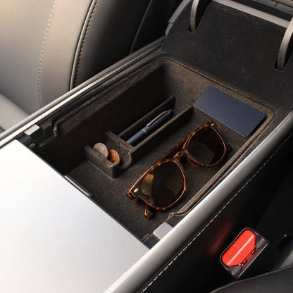 TESERY Armrest Organizer Console Tray for Model 3 / Model Y