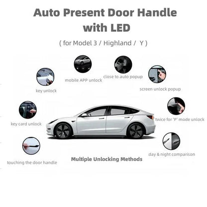 Wireless Automatic Door Handles for Model Y Juniper / Model 3 Highland | Tesery