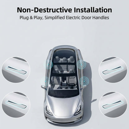 Wireless Automatic Door Handles for Model Y Juniper / Model 3 Highland | Tesery