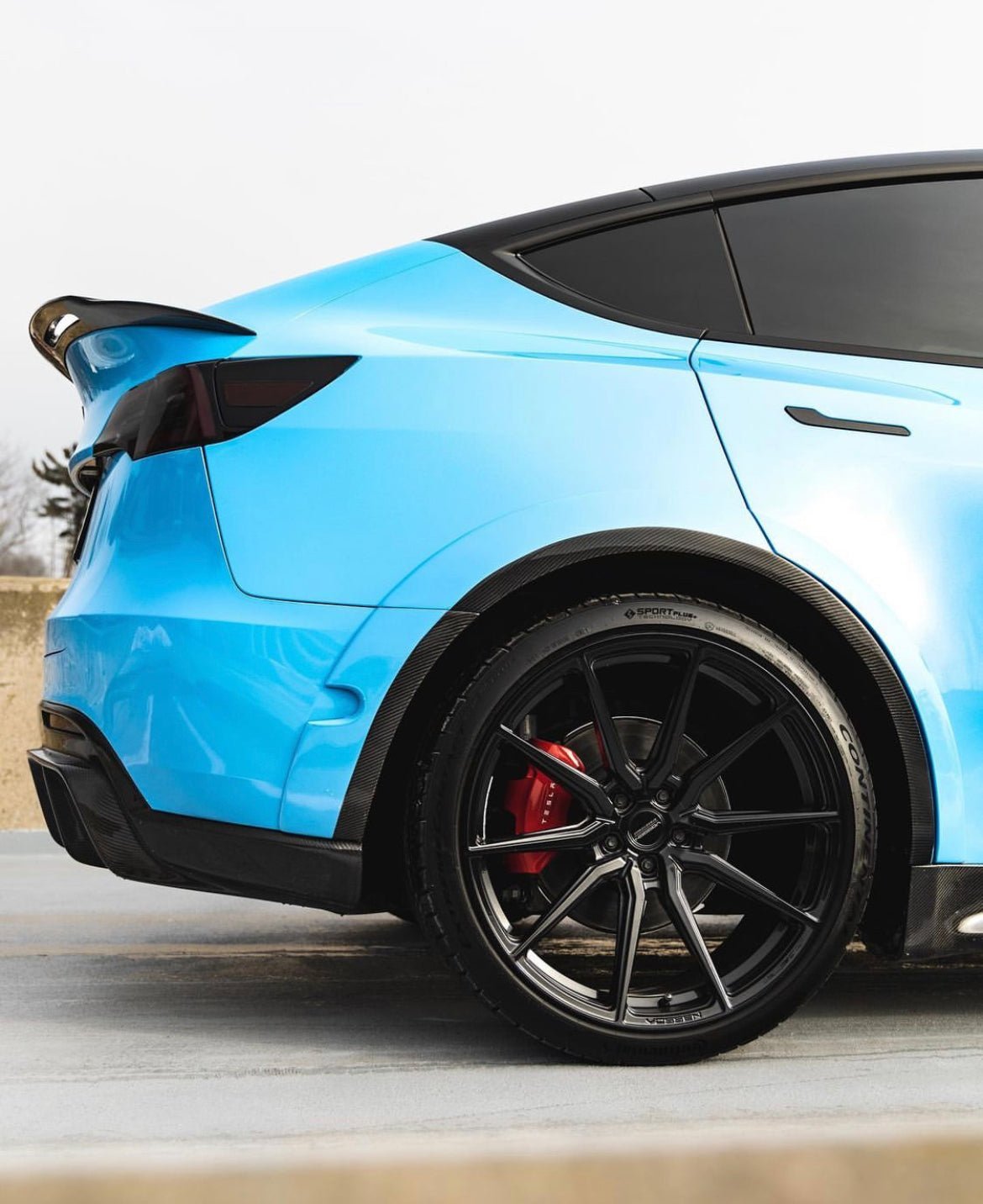 TESERY Carbon Fiber Rear Spoiler  for Tesla Model Y