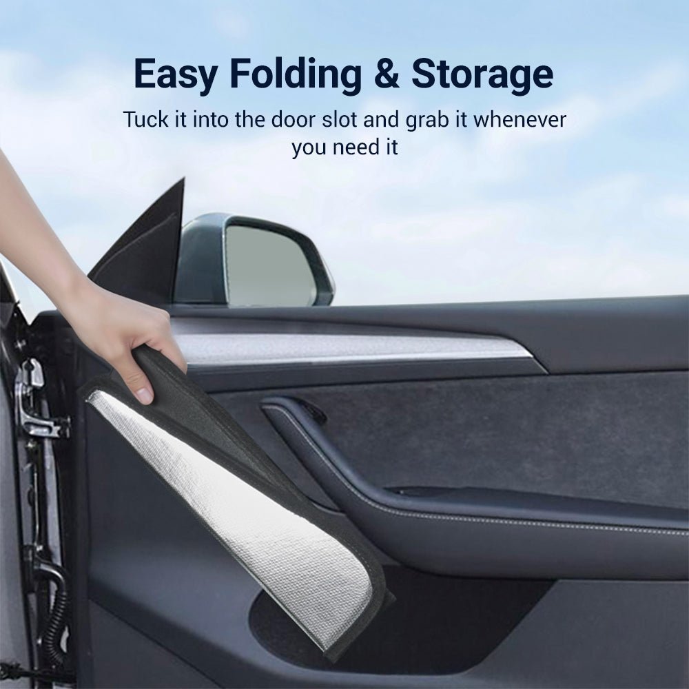 TESERY Foldable Window Shades for Model 3 & Model Y