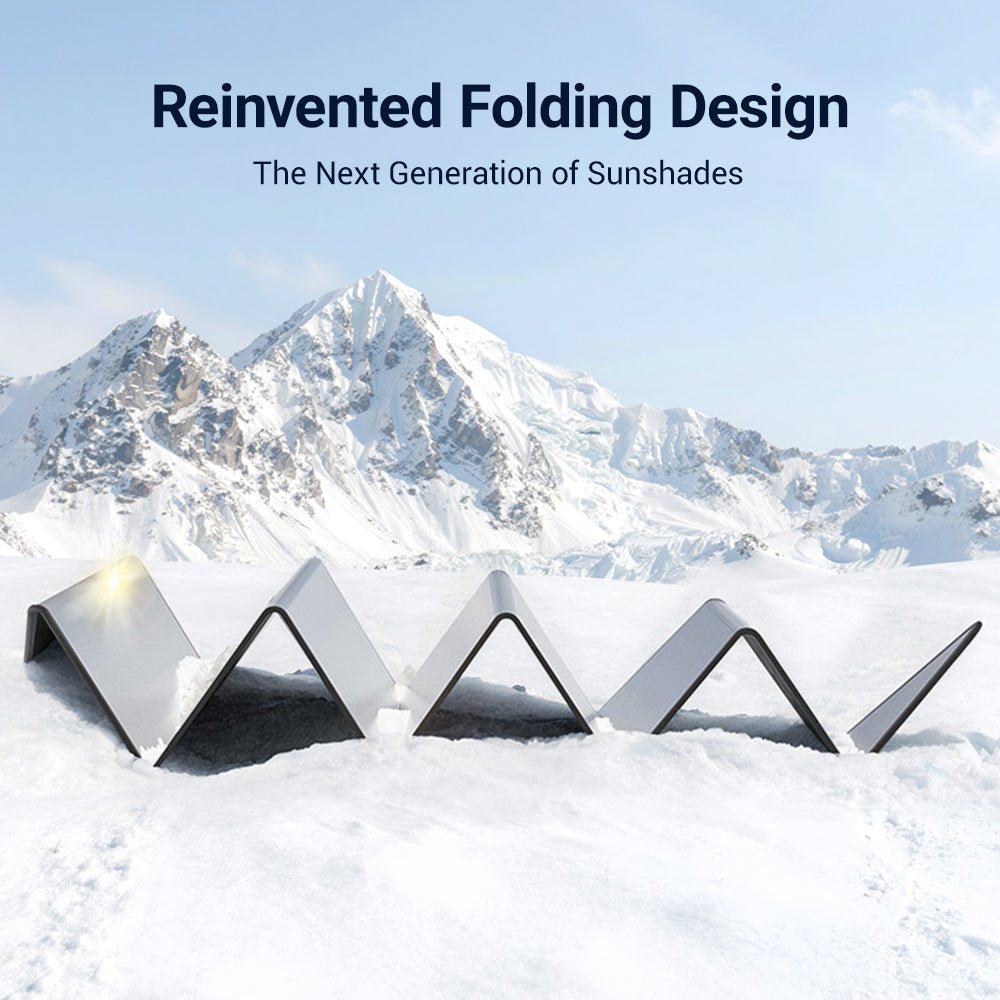 TESERY Foldable Window Shades for Model 3 & Model Y