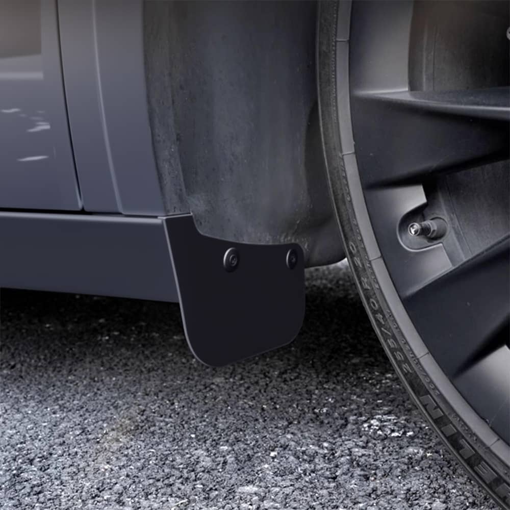TESERY Hidden Mud Flaps Splash Guards for Model 3 Highland / Model Y Juniper