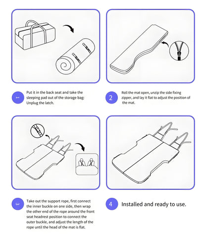 TESERY Ice-Feel Cooling Mattress for Model Y Juniper