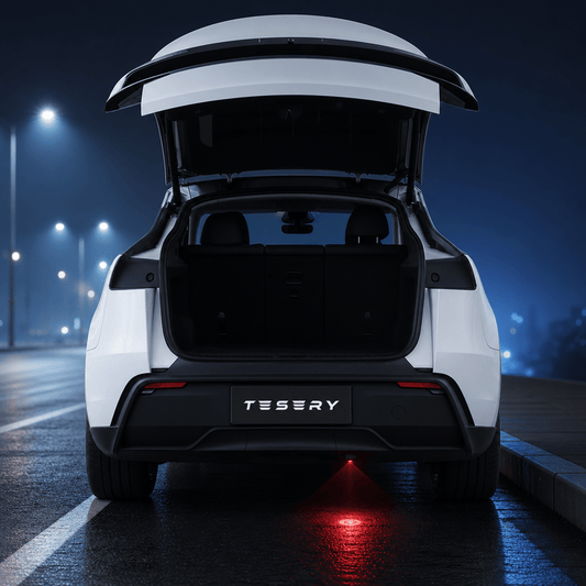 TESERY Laser-Guided Kick-to-Open Trunk Sensor Light for Model Y (2020–2026)