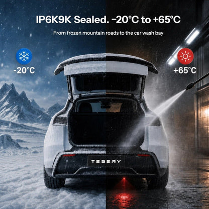 TESERY Laser-Guided Kick-to-Open Trunk Sensor Light for Model Y (2020–2026)